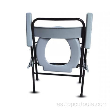 Asiento inodoro médico de la silla del inodoro del cuarto de baño para los pacientes